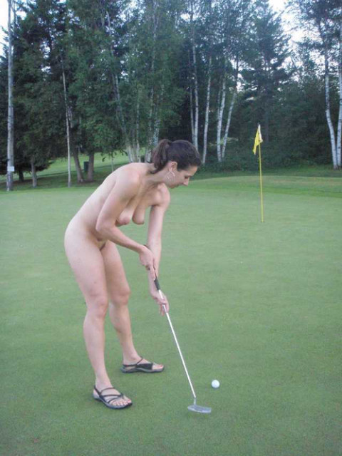 全裸ゴルフ画像 027