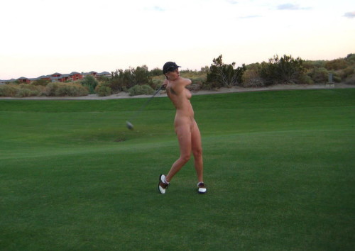 全裸ゴルフ画像 029